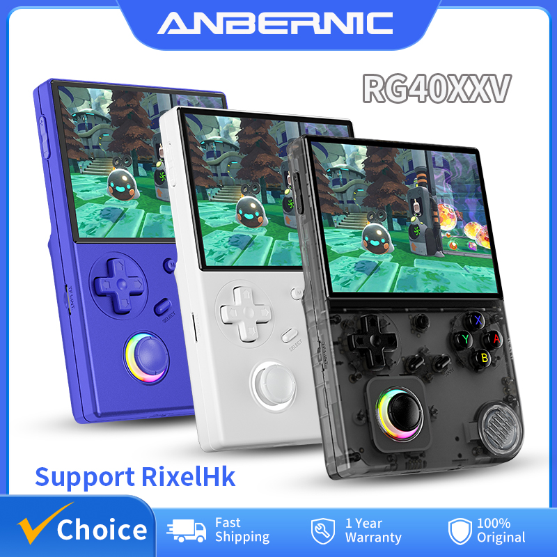 Retro Gaming Emulator Console - Anbernic rg40xxv console de jogos portátil