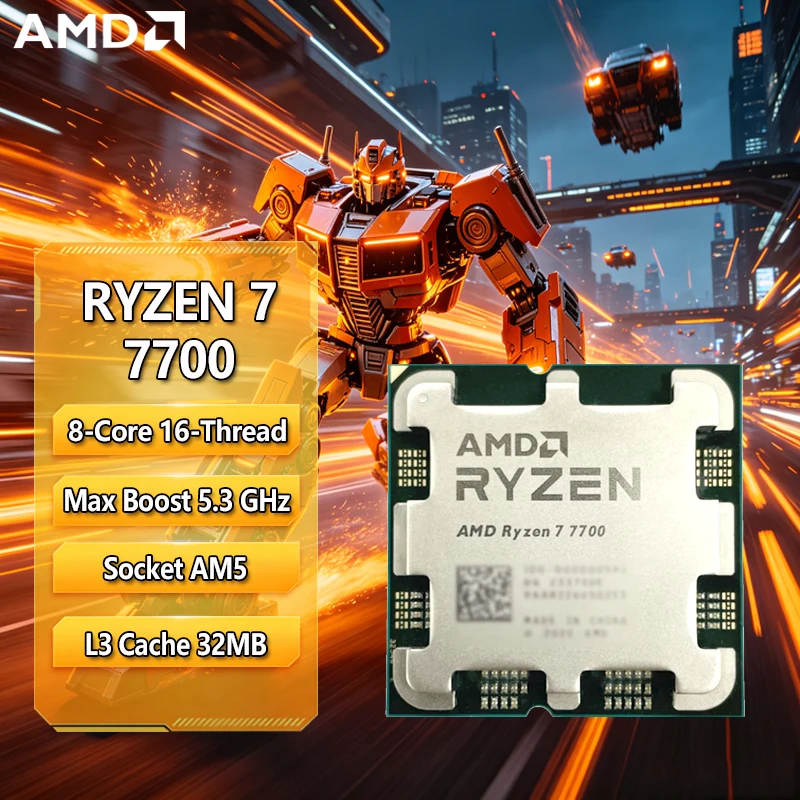 Amd Cpu Ryzen 7 - Processador de Desktop AMD Ryzen 7