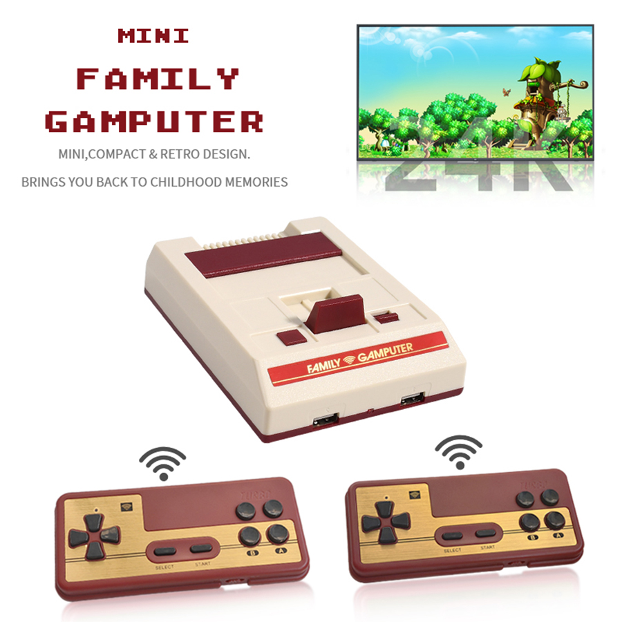 Retro Gaming Console Handheld - FC Mini TV Video Handheld Game