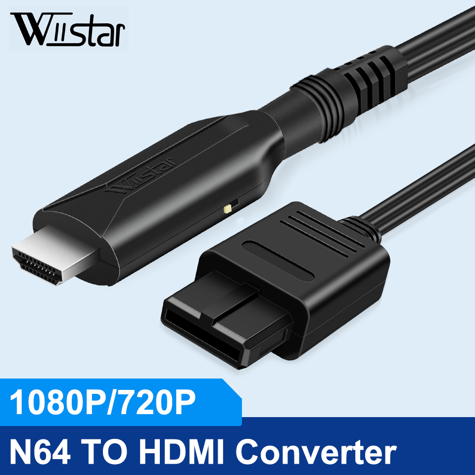 Retro Gaming Cables - Adaptador conversor de cabo compatível com