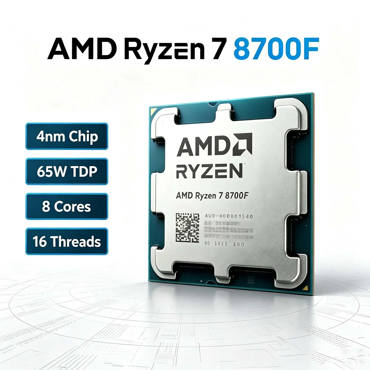 Amd Cpu Ryzen 7 - Processador AMD Ryzen 7 8700F R7
