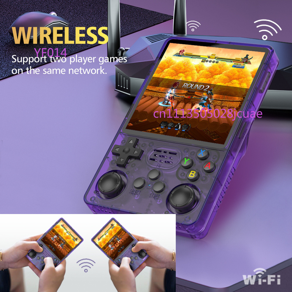 Retro Gaming Console Handheld - Console de Jogos Portátil de Código