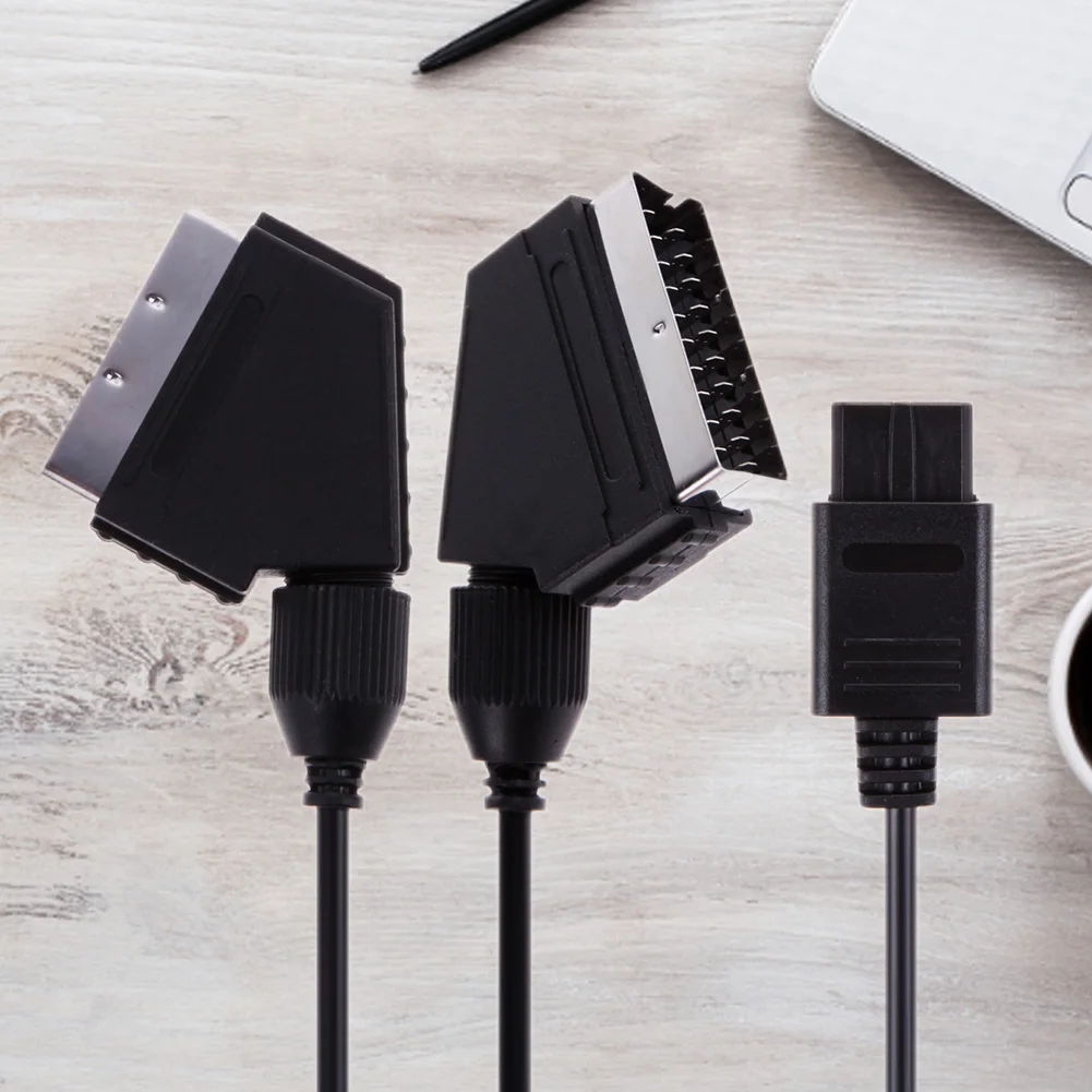 Retro Gaming Cables - RGB Vídeo AV TV Scart Cabo
