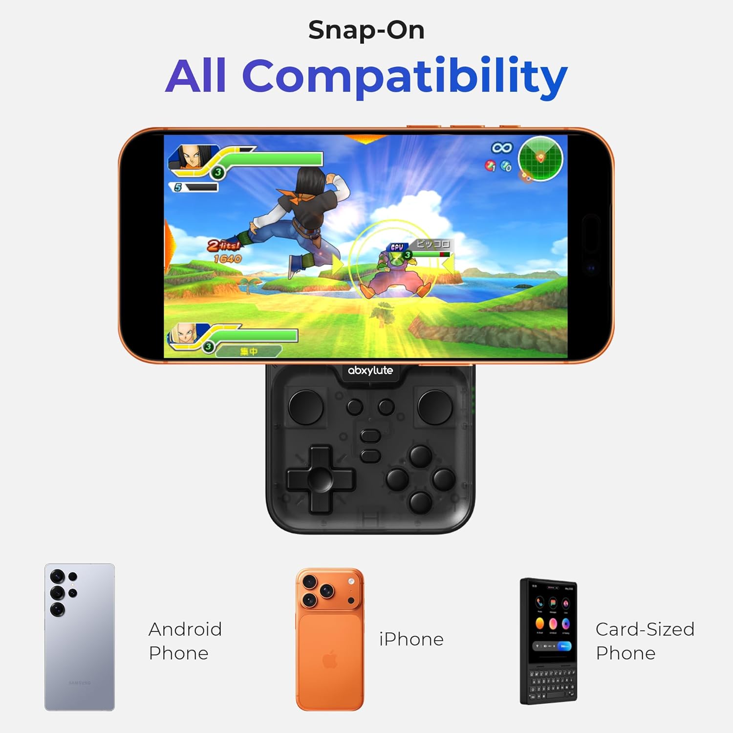 Retro Gaming Phone - Controlador de Jogos Móvel M4 Snap-On