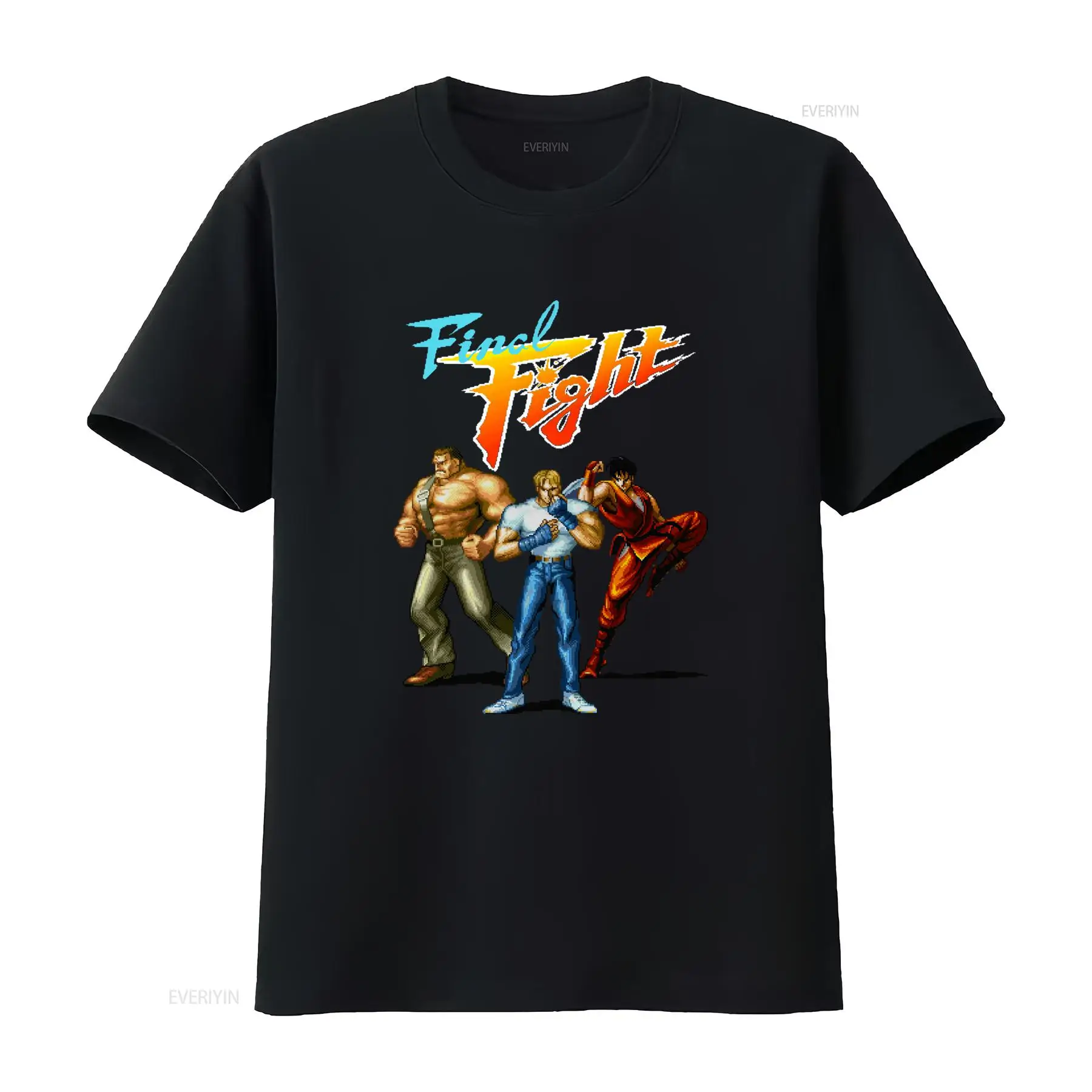 Retro Gaming Videos - Camiseta retrô SNES Arcade Final Fight