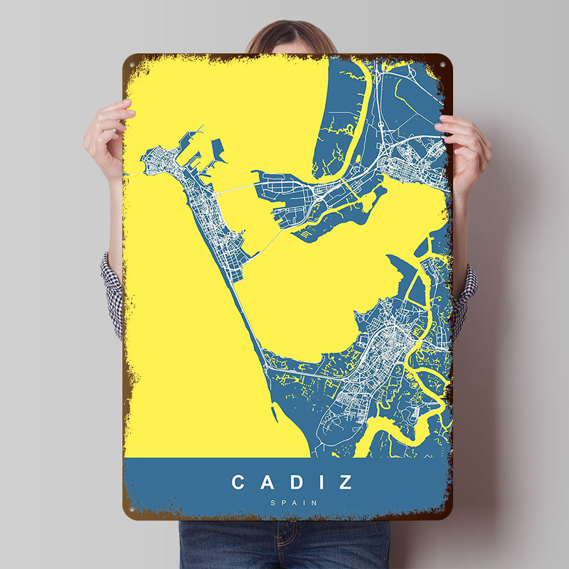Retro Gaming Desk - Cadiz espanha flandres cartazes personalizáveis arte