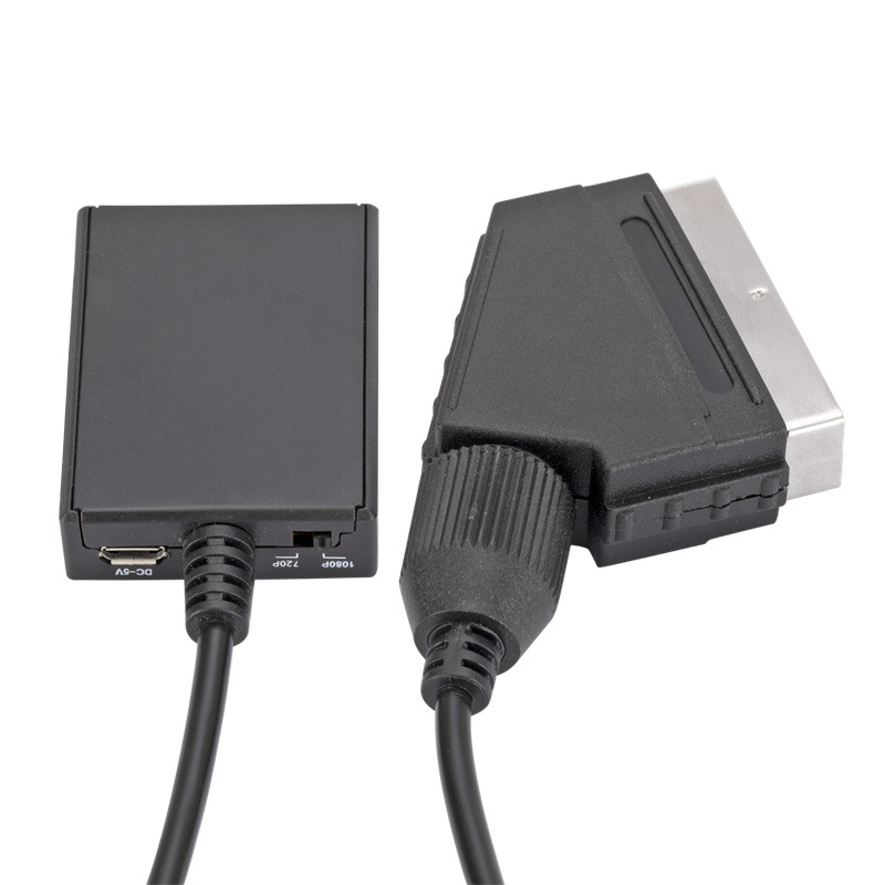 Scart To Hdmi - Adaptador Conversor de Vídeo e Áudio