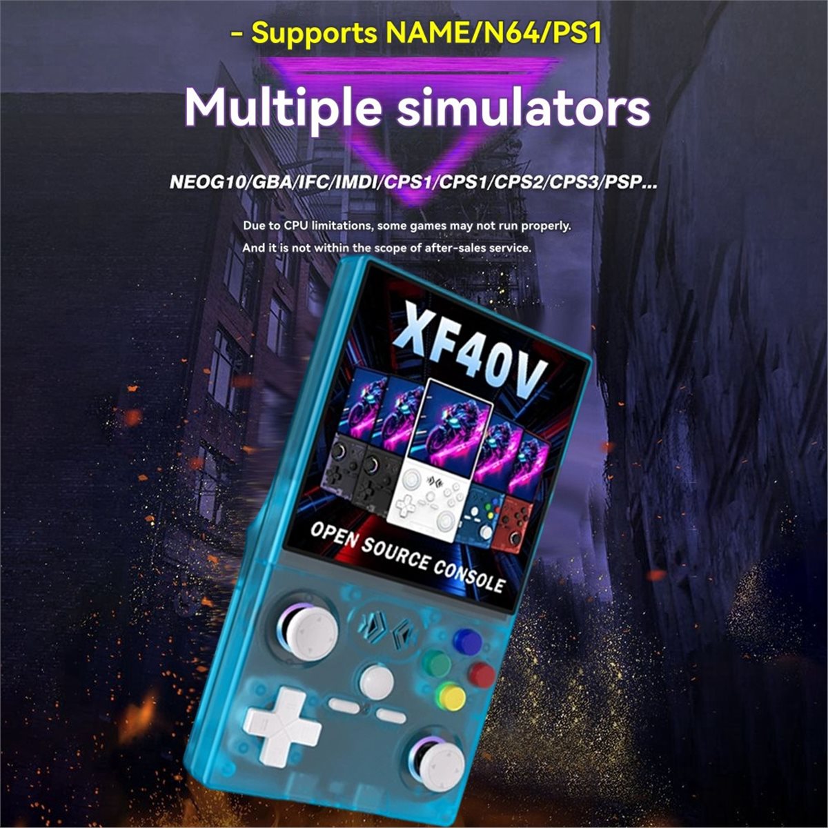 Retro Gaming Console Handheld - Console de Jogos Retro Portátil A86G