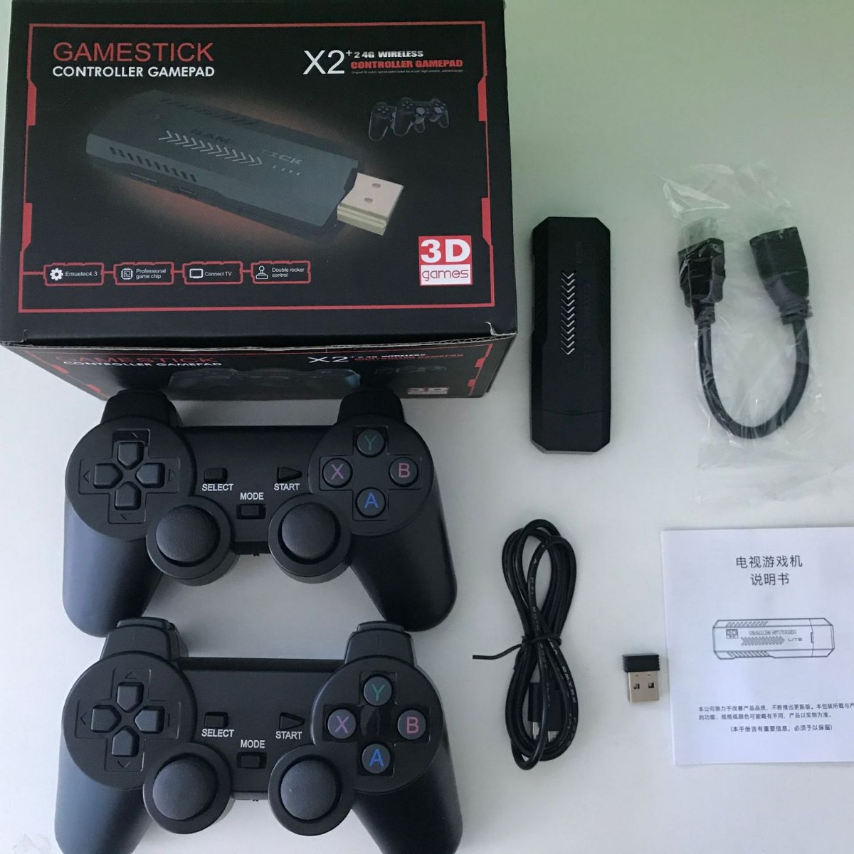 Retro Gaming For Tv - Console de Videogame Retro X2 com