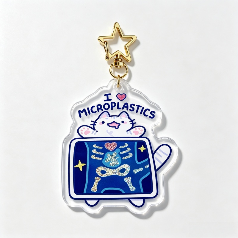 Chaveiro de Acrílico Gato 'Eu  - Retro Gaming Keychain avaliação e preço