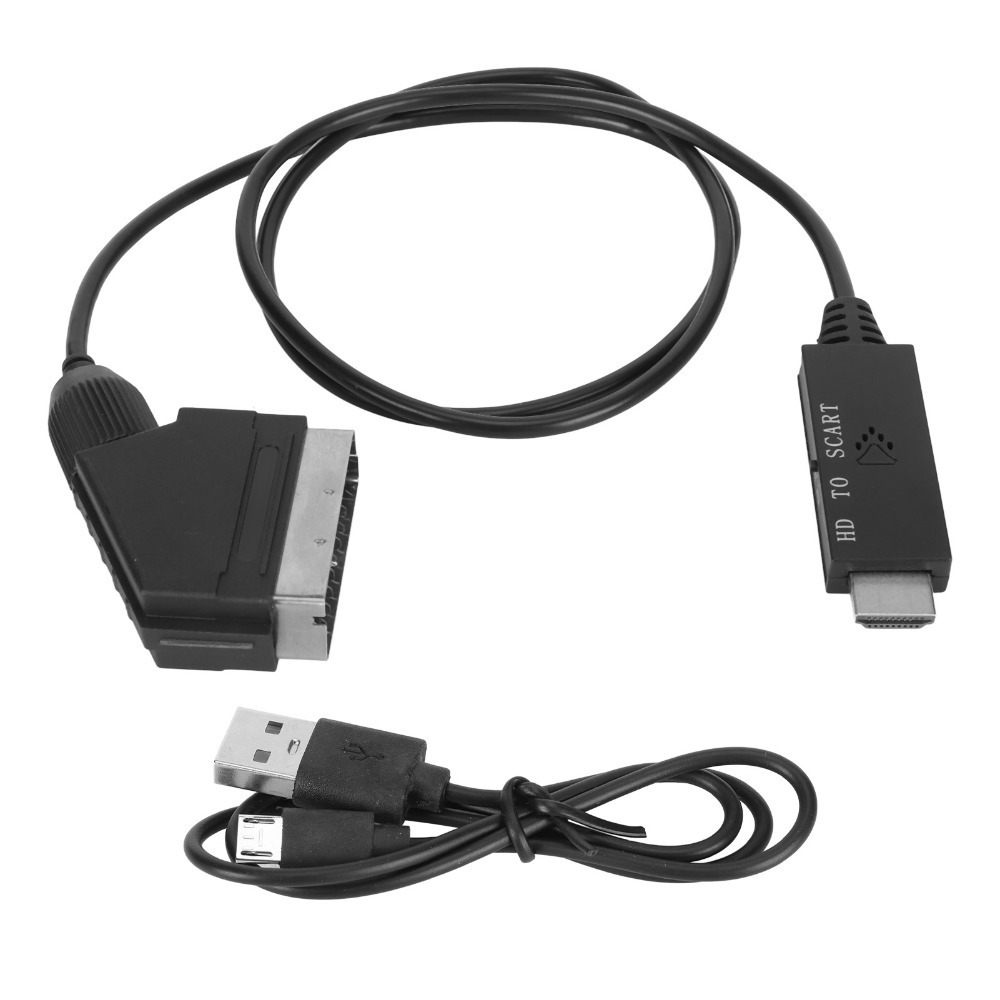 Cabo de Interface Multimídia H - Scart To Hdmi avaliação e preço