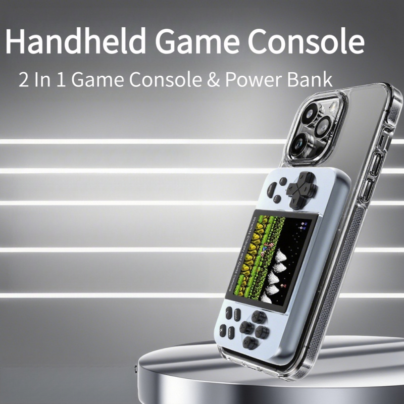 Novo Console de Jogos Portátil - Retro Gaming Console Handheld avaliação e preço