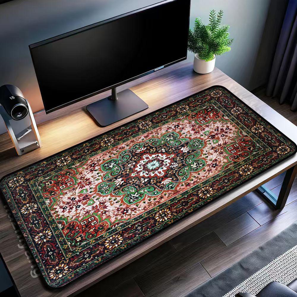 Mouse Pad Grande com Padrão de - Retro Gaming Desk avaliação e preço