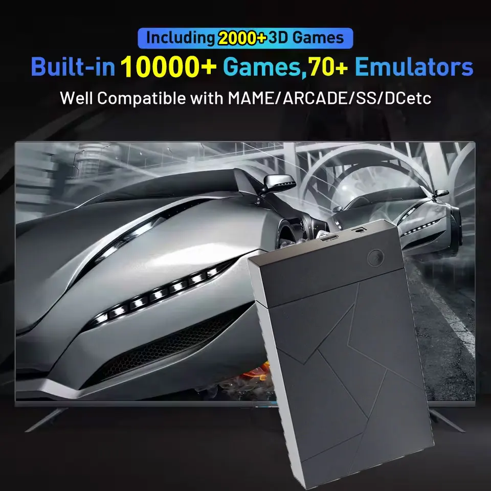 Retro Gaming GameForge 4TB Bat - Retro Gaming Batocera avaliação e preço
