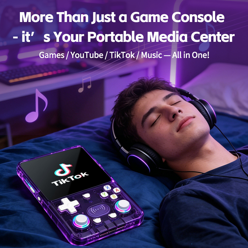 Novo console de jogos portátil - Retro Gaming Console Handheld avaliação e preço