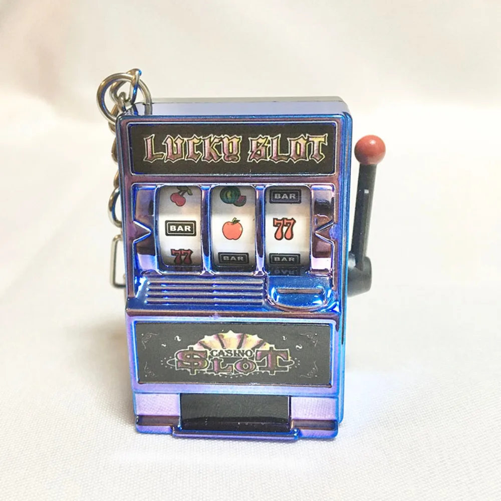 Simples Slot Machine Keychain  - Retro Gaming Keychain avaliação e preço