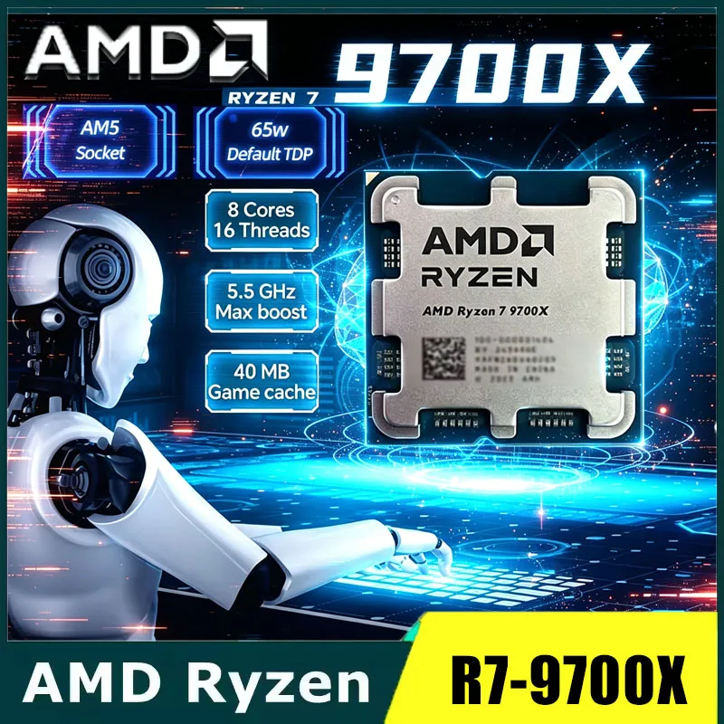 Processador Amd Ryzen 7 9700X  - Amd Cpu Ryzen 7 avaliação e preço