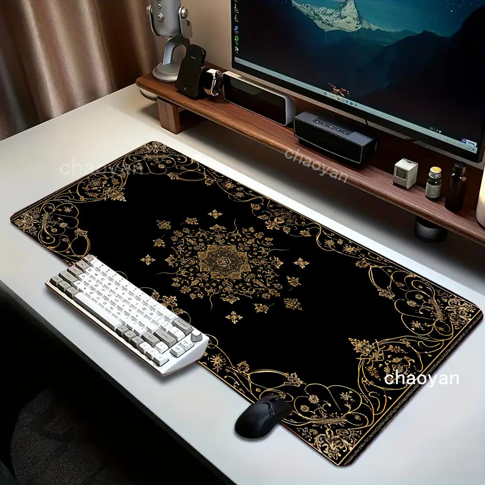 Novo Tapete de Rato Preto Esti - Retro Gaming Desk avaliação e preço