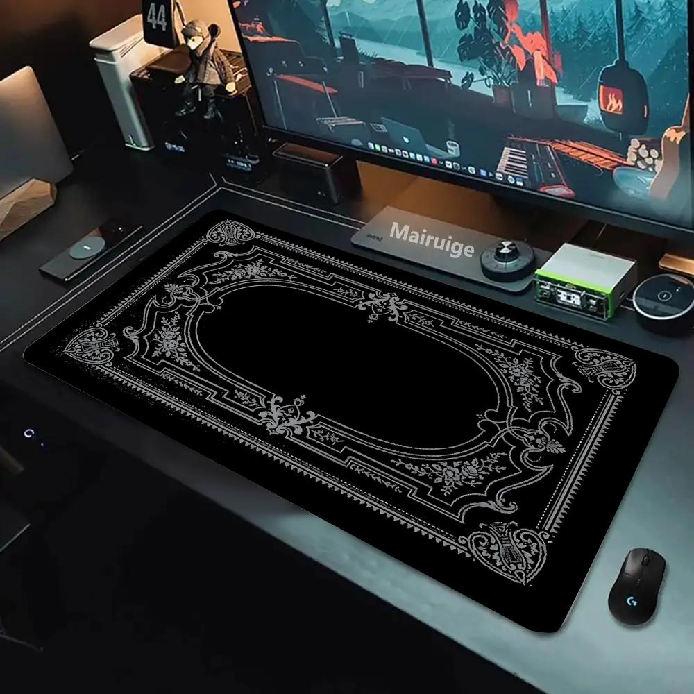 Novo Tapete de Rato Preto Esti - Retro Gaming Desk avaliação e preço