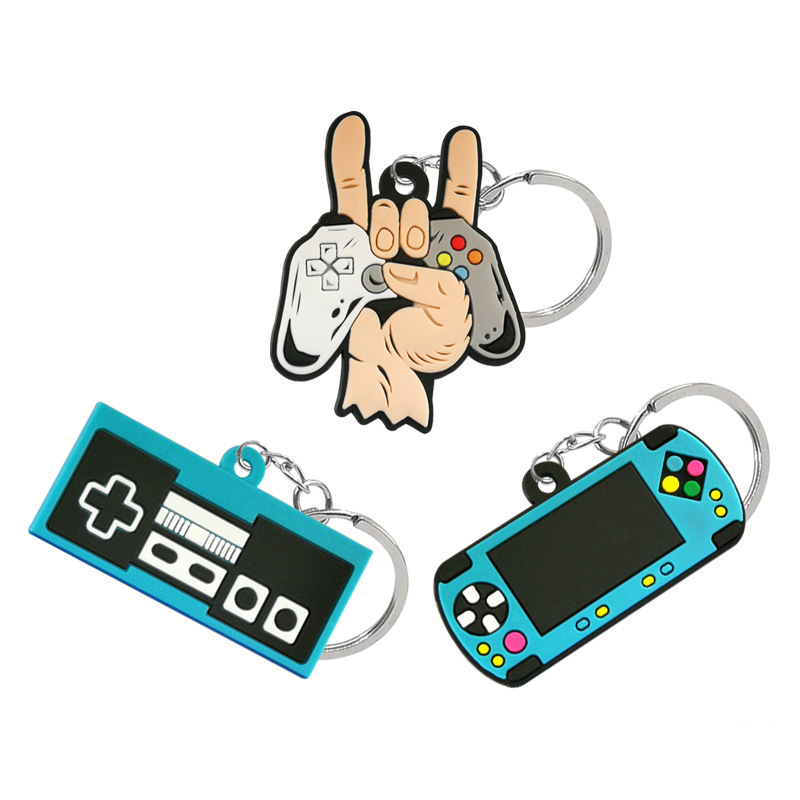 1 pçs moda novos chaveiros máq - Retro Gaming Keychain avaliação e preço