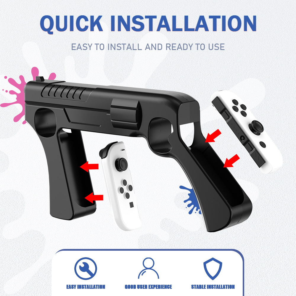 Para nintendo switch ns oled j - Retro Gaming Console Gun avaliação e preço