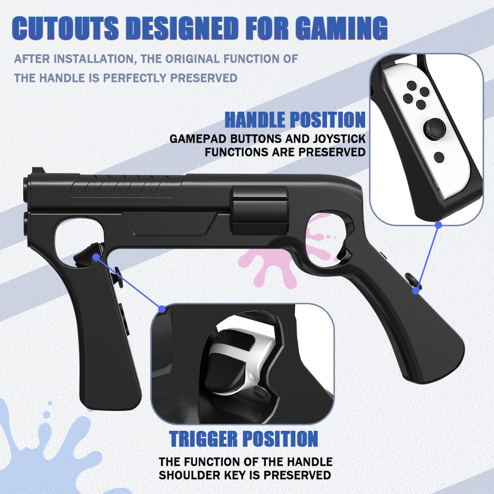 Para nintendo switch ns oled j - Retro Gaming Console Gun avaliação e preço