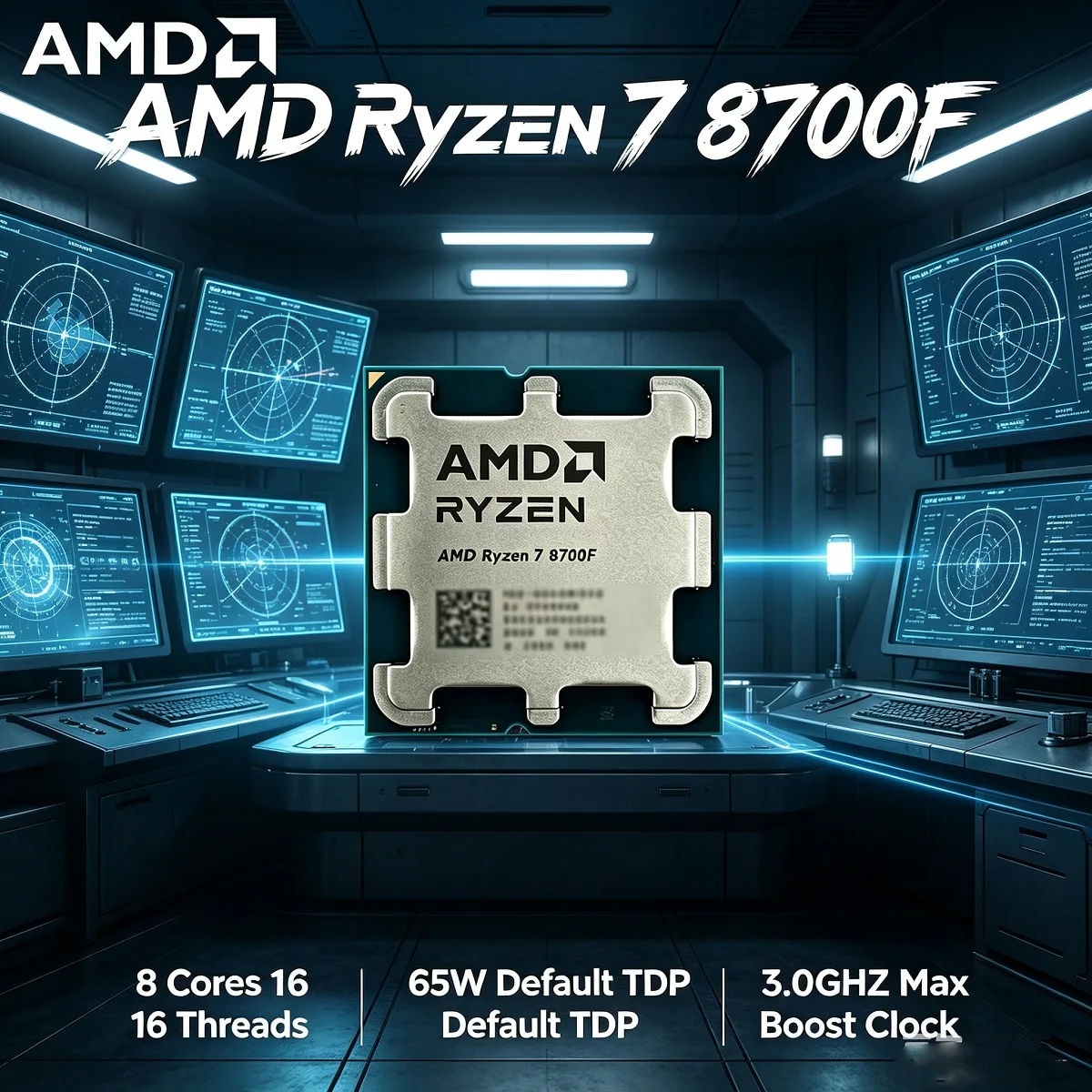 Processador AMD Ryzen 7 8700F  - Amd Cpu Ryzen 7 avaliação e preço