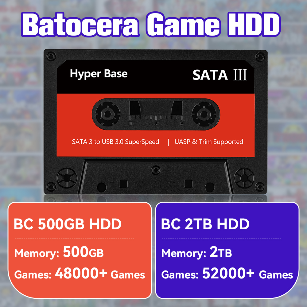 Hyper Base Batocera 2TB HDD pa - Retro Gaming Batocera avaliação e preço