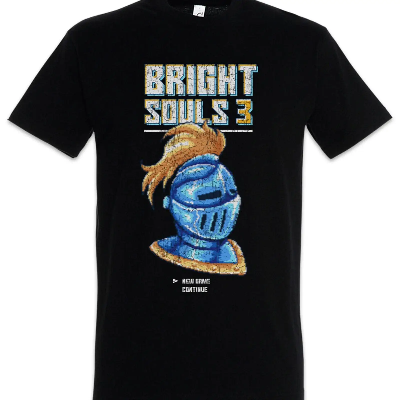 Camiseta Bright Souls 3 Pixel  - Retro Knight Gaming avaliação e preço