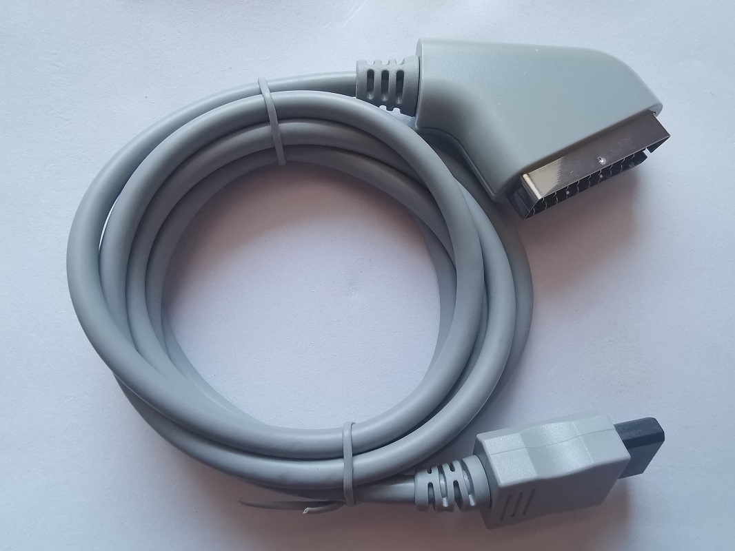 Novo cabo scart rgb real para  - Retro Gaming Cables avaliação e preço