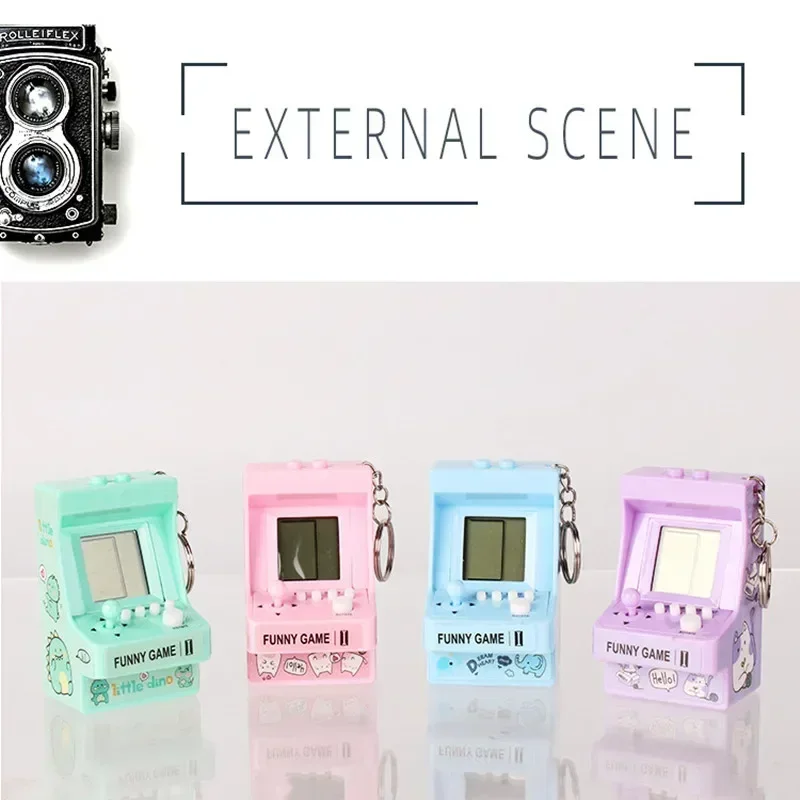 Mini chaveiro de bolso portáti - Retro Gaming Keychain avaliação e preço
