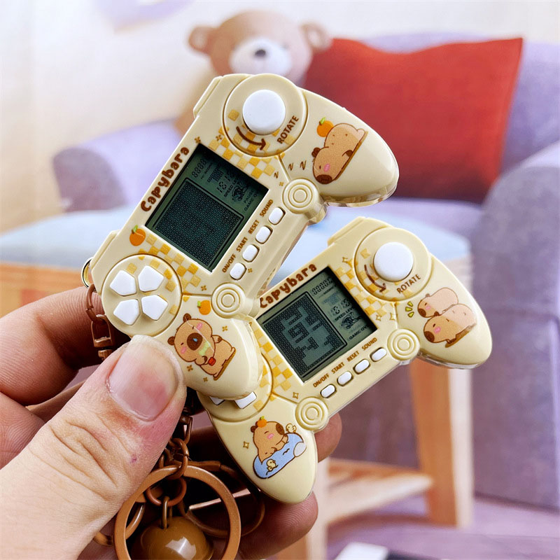 Capivara-Handheld Mini Game Ma - Retro Gaming Keychain avaliação e preço