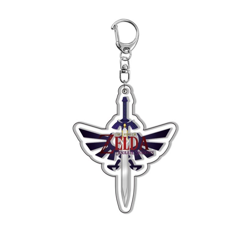 Zelda link lenda jogo chaveiro - Retro Gaming Keychain avaliação e preço