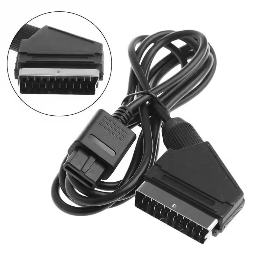 Para n64 ngc sfc rgb av scart  - Retro Gaming Cables avaliação e preço