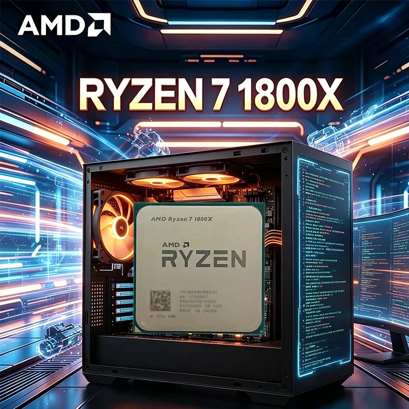 Processador AMD Ryzen 7 1800X  - Amd Cpu Ryzen 7 avaliação e preço