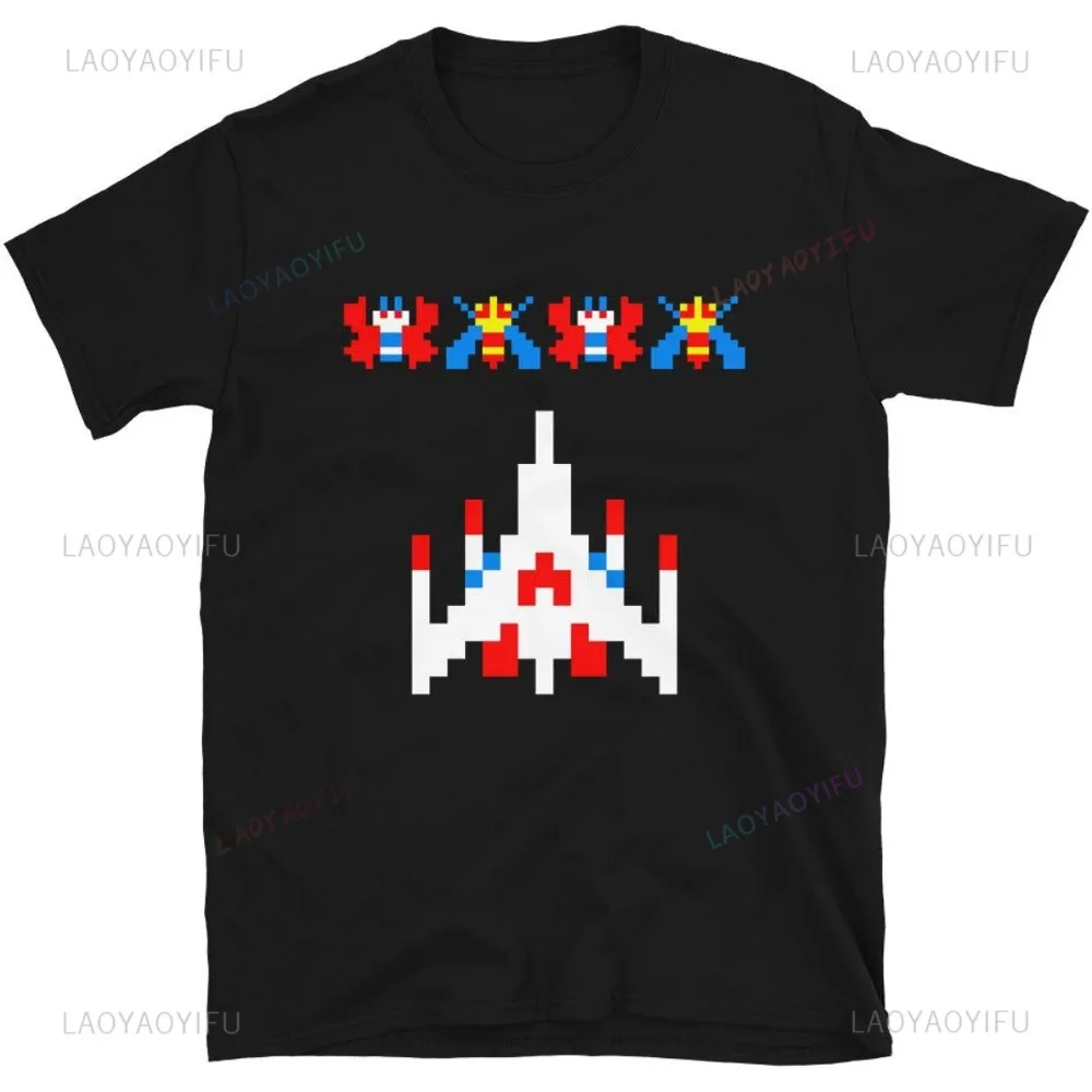 Arcade Galaga-camiseta vintage - Retro Gaming Videos avaliação e preço