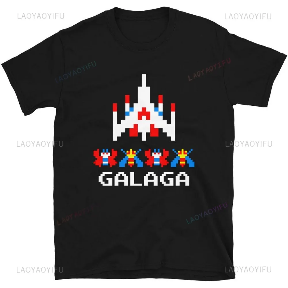 Arcade Galaga-camiseta vintage - Retro Gaming Videos avaliação e preço