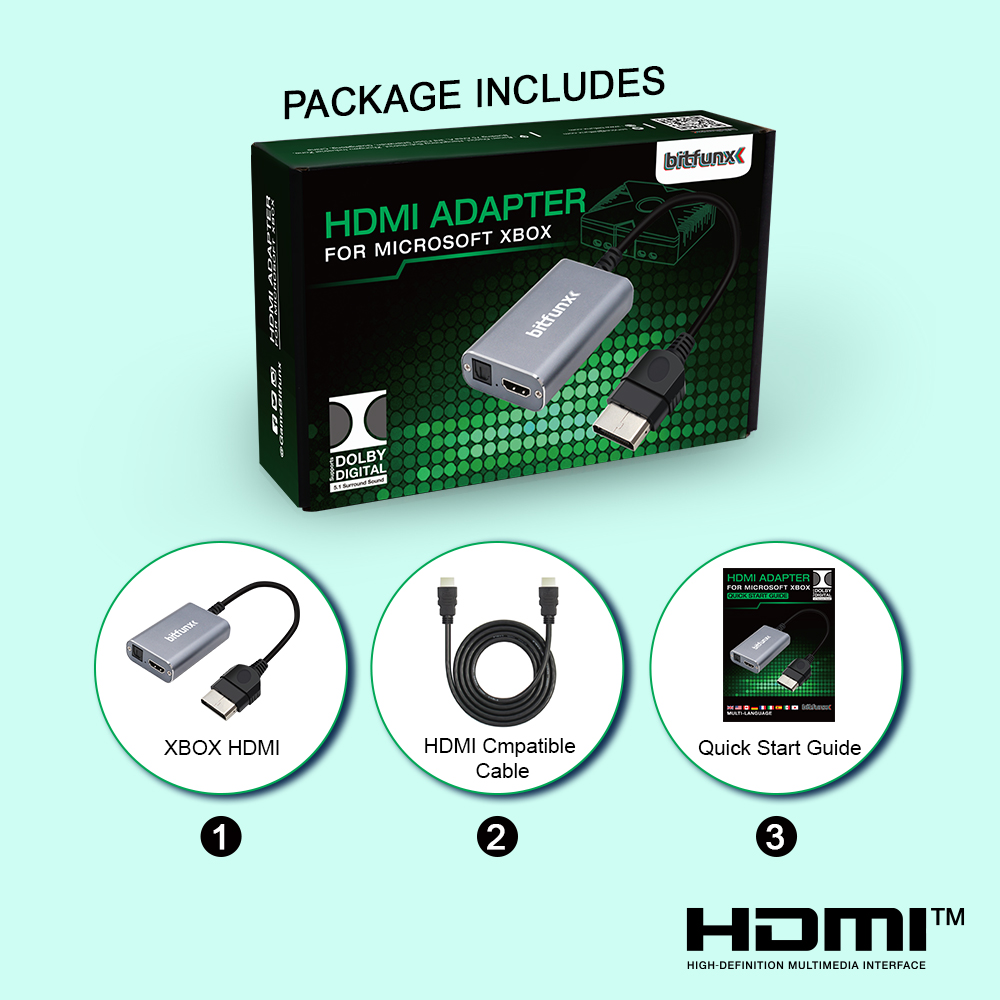 Bitfunx HDMI ™   Adaptador par - Retro Gaming Cables avaliação e preço