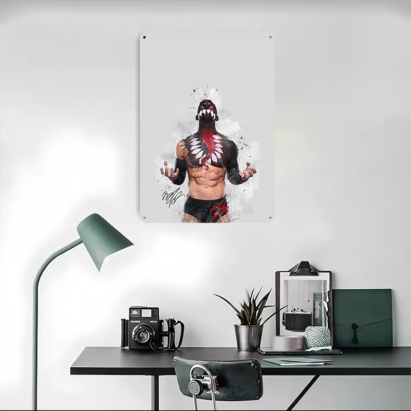 Finn balor cartaz personalizad - Retro Gaming Desk avaliação e preço