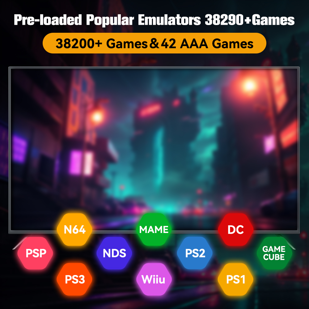 Retrobat & playnite sistema hd - Retro Gaming Emulator Console avaliação e preço