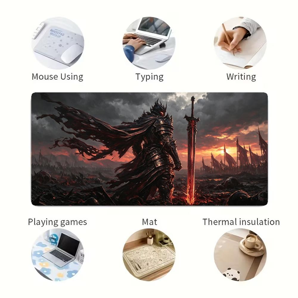 Tapete de Mesa Retro com Colag - Retro Knight Gaming avaliação e preço