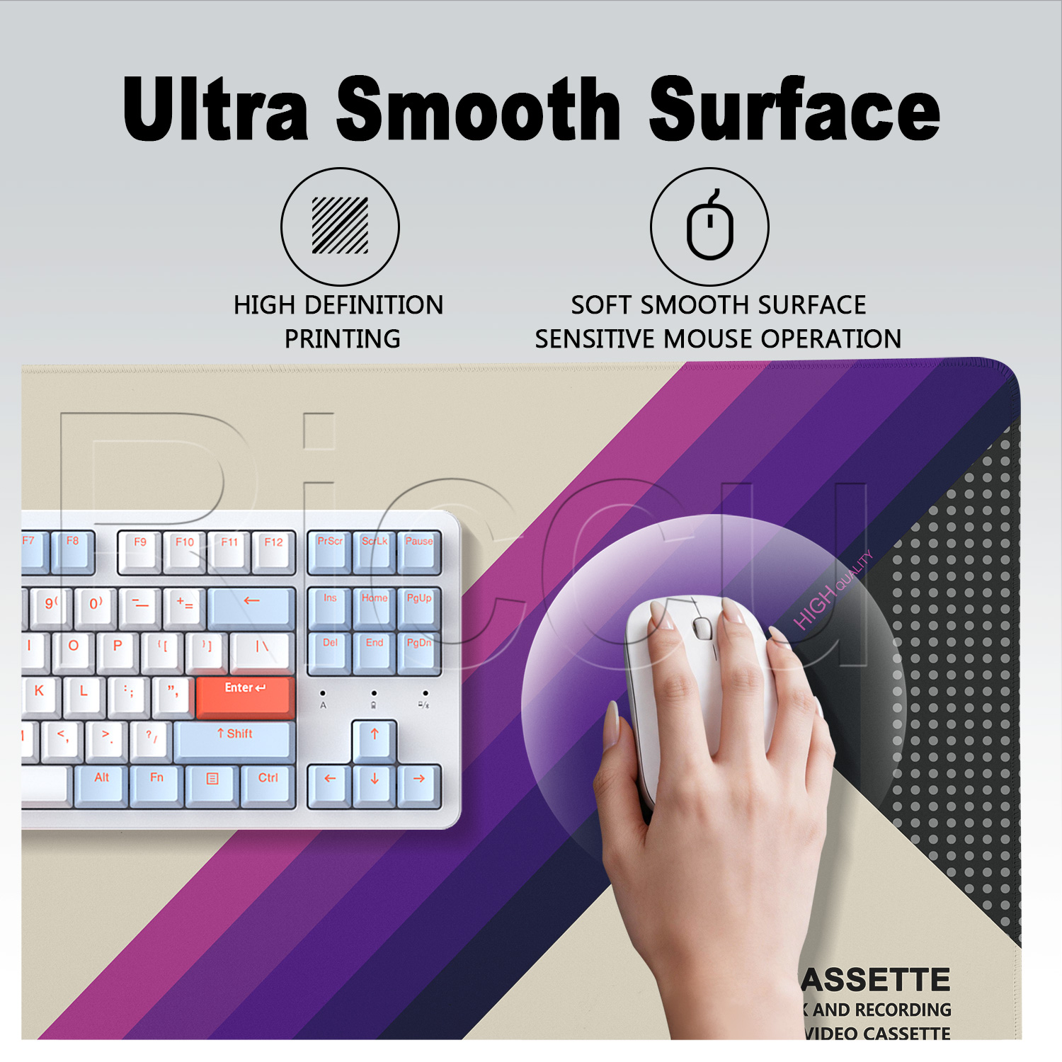Mouse Pad com Impressão HD Est - Retro Gaming Desk avaliação e preço