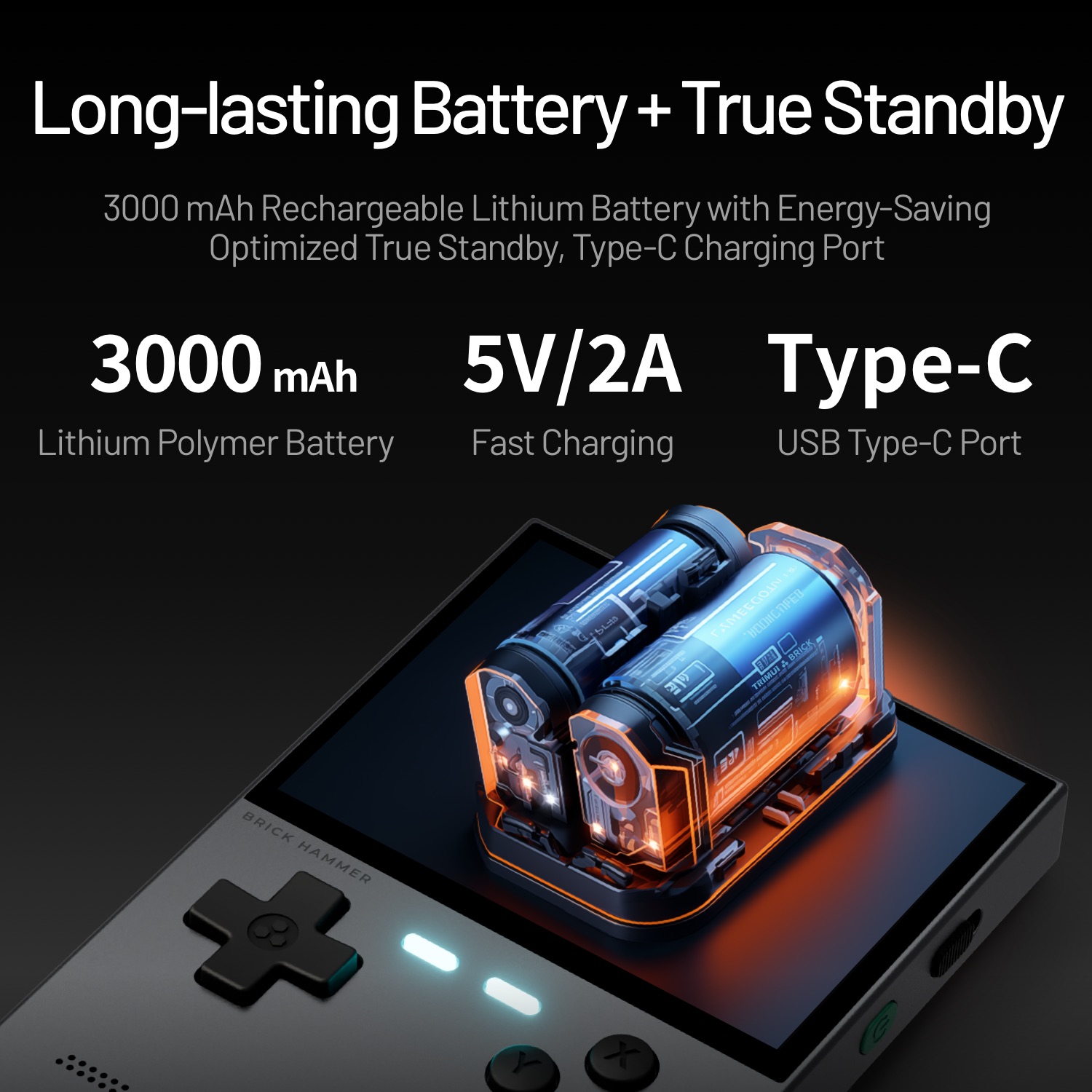 Trimui tijolo martelo retro ha - Retro Gaming Phone avaliação e preço
