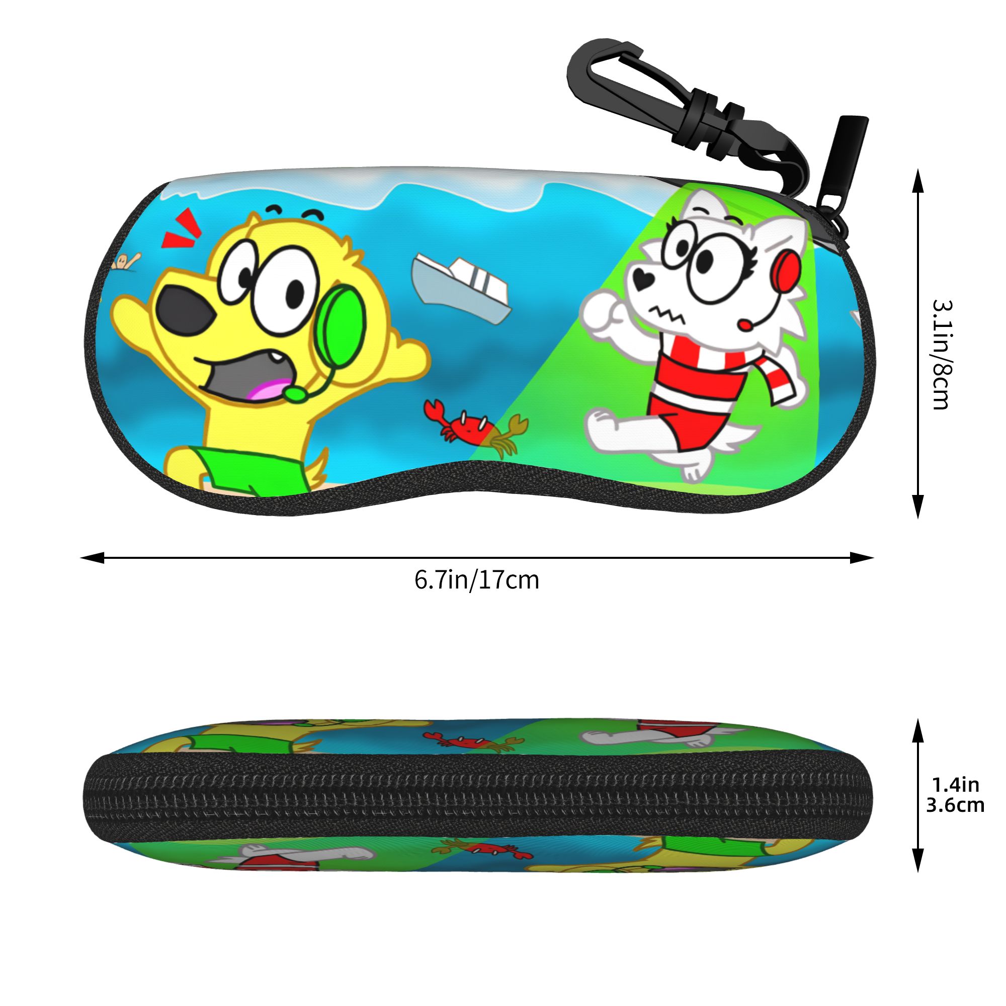 Estojo para Óculos Gamer Tyler - Retro Gaming Keychain avaliação e preço