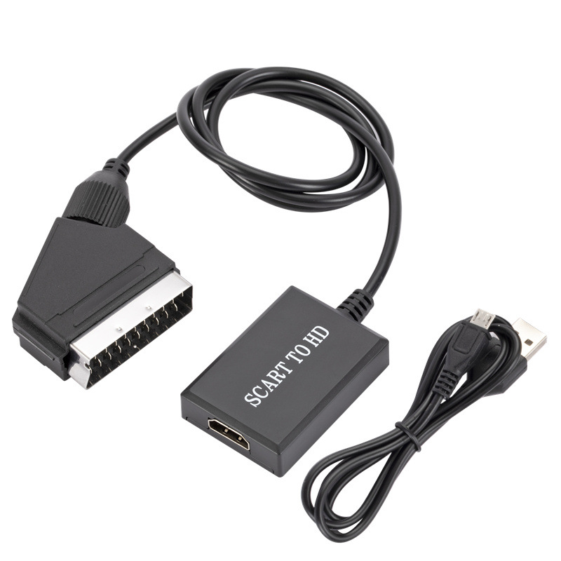 Adaptador Conversor de Vídeo e - Scart To Hdmi avaliação e preço