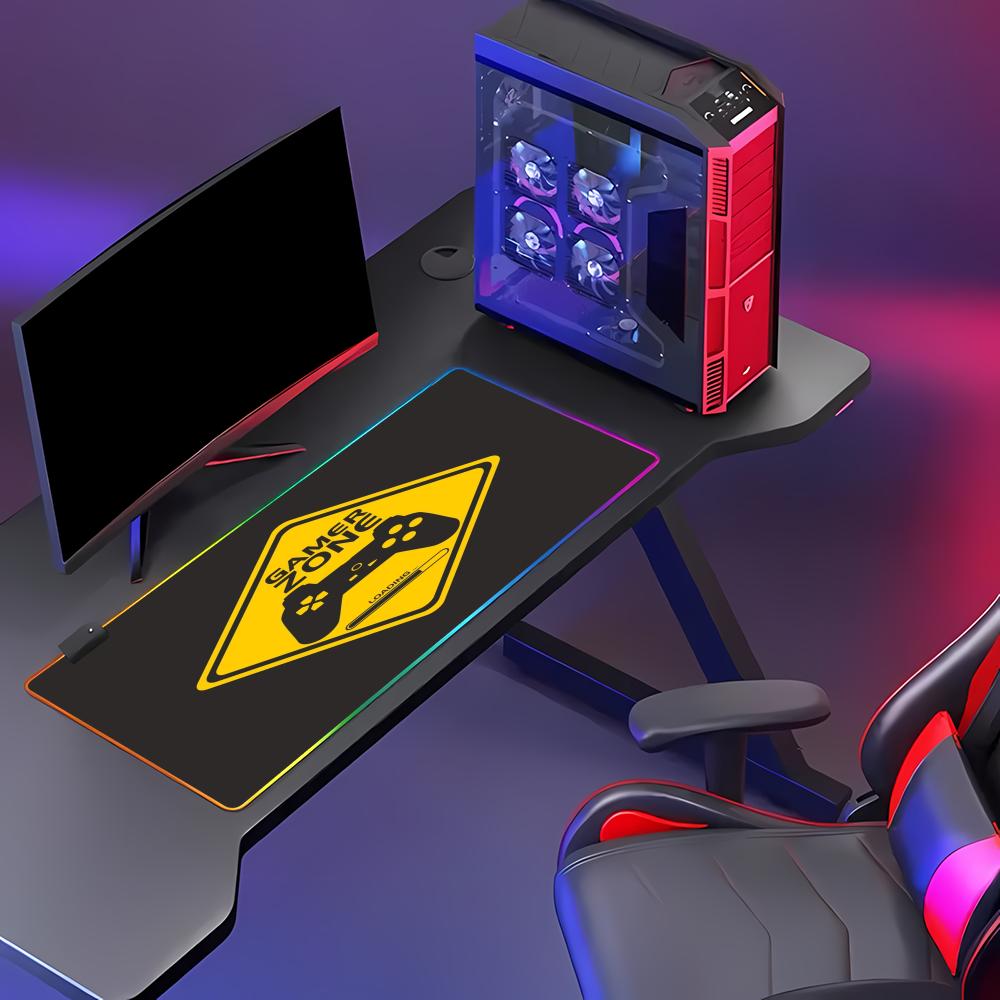 Mouse Pad Grande RGB para Jogo - Retro Gaming Desk avaliação e preço