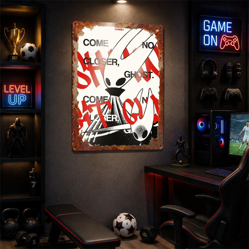Placa de Metal Personalizada H - Retro Knight Gaming avaliação e preço