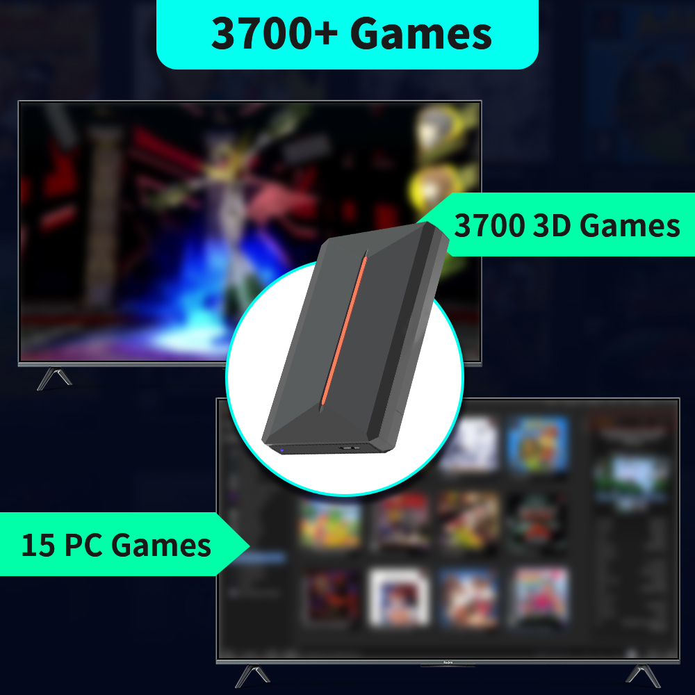 Launchbox OS 500GB Portátil Ga - Retro Gaming Emulator Console avaliação e preço