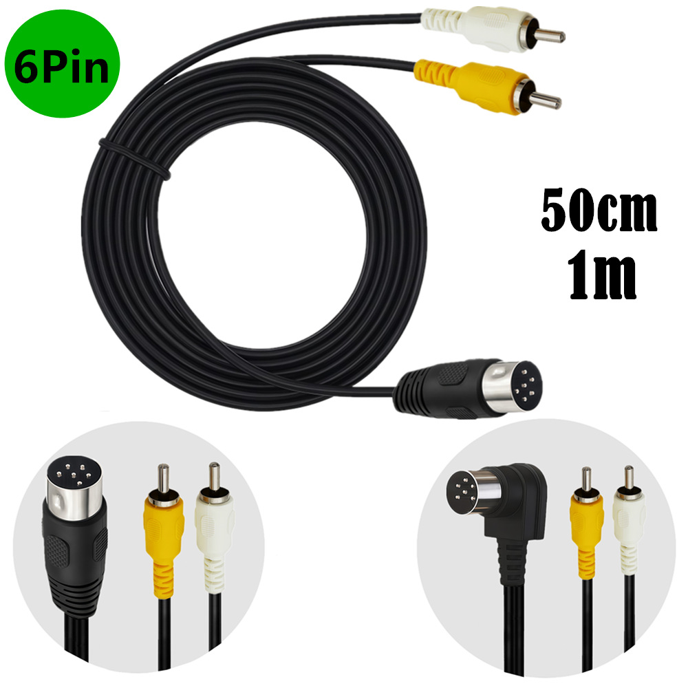 Cabo de Sinal AV Composto DIN  - Retro Gaming Cables avaliação e preço