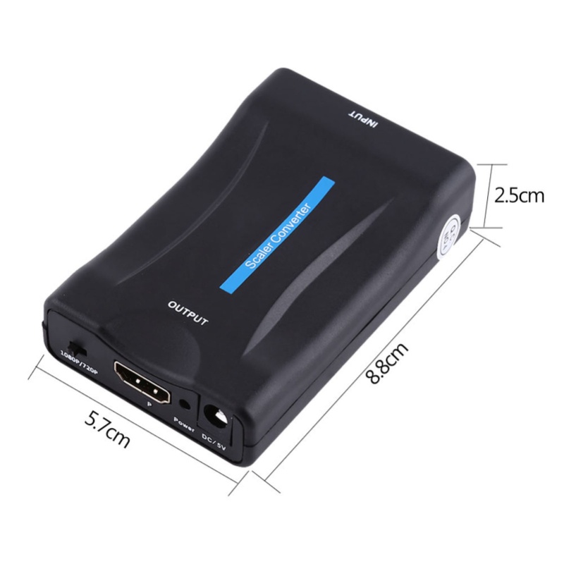 Conversor de Áudio e Vídeo Sca - Scart To Hdmi avaliação e preço